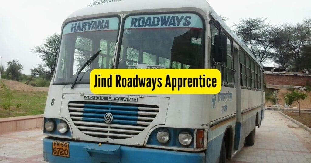 Jind Roadways Apprentice Recruitment 2024